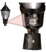 Post Top Luminaire Base optimizes safety during maintenance.