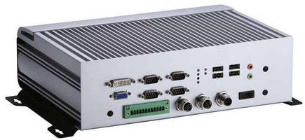 Fanless Embedded Box Computer is built for railway applications.
