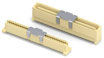 Mezzanine Connectors have space-saving 1 mm pitch design.