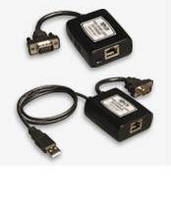 Plug-and-Play VGA Signal Extender is powered via USB.