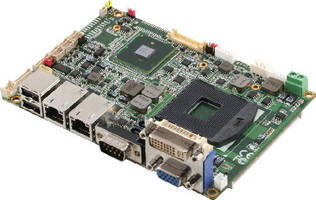 Sub-Compact SBC features Intel� QM57 chipset.