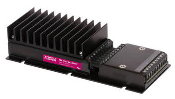DC/DC Converter Modules features 4:1 input voltage range.