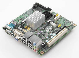 Mini-ITX Motherboard leverages Intel� Atom(TM) N455/D525 CPUs.