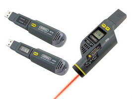 USB Humidity/Temperature Loggers offer automatic clock sync.