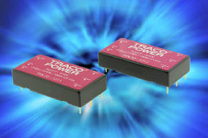 DC/DC Converters feature efficiency up to 92%.