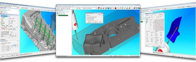 Metrology Software prevents collisions between part and probe.