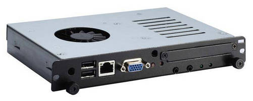 Digital Signage Player features OPS-compliant design.