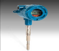 Water Cut Monitor measures fluid properties inside process line.