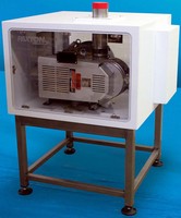 Acoustical Enclosure protects blower in harsh environments.