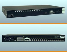 KVM Switch is PS/2, USB, and Sun compatible.