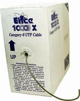 CAT6 Bulk Cables are available in lengths of 1,000 ft.