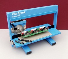 Depanelizer separates PCBs with tight component spacing.