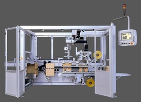 Case Packer has speeds up to 25 cases/min.