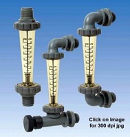Flowmeters are manufactured from polysulfone.