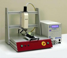 Desktop Bonder features motorized X-, Y-, or XY-axis table.