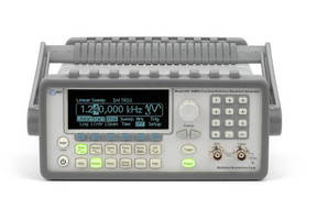 Arbitrary Waveform Generator delivers 50 MHz sine waves.