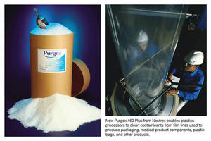 Purging Compound facilitates cleaning of film lines.