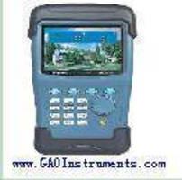 Handheld CATV Analyzer features high definition TFT LCD.