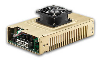 AC/DC Power Supplies cover power ratings from 25-500 W.