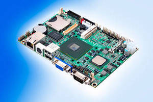 Embedded Miniboard has integrated graphics and video capability.