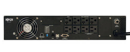 UPS System provides 2,200 VA capacity in 2U rack space.