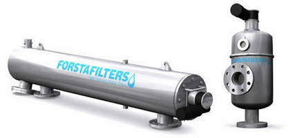 Self Cleaning Water Filters handle flow of up to 20,000 gpm.