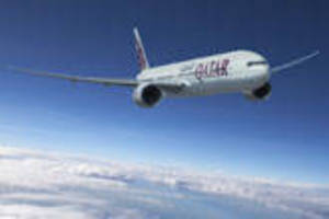 
Boeing, Qatar Airways Announce Order for Six 777-300ERs
