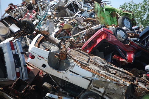 Auto scrapyard