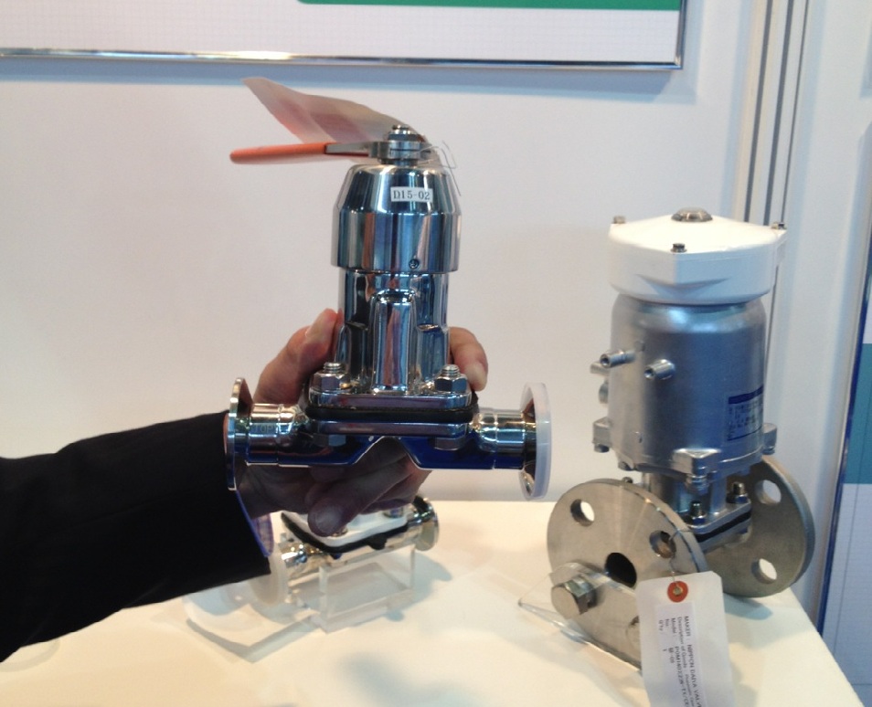 Japanese Diaphragm Valve Maker Creates QuickRelease Mechanism