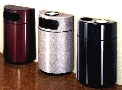 Receptacles feature seamless construction.