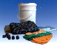 Spill Kit helps perform mercury clean up safely.