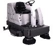 Floor Cleaner lets operator scrub in comfort.