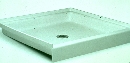 Shower Pans offer durability and vandal resistance.