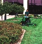 Commerical Mowers provide operator comfort.