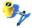 Flow Meter includes HART Bus compatible electronics.