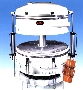 Vibratory Separator allows quick screen changes.