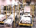 Bagging Robot handles three production lines.