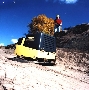 Soil Compactor stomps ground 3,000 times/min.