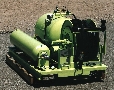 Mobile Firefighting Rig uses halotron instead of halon.