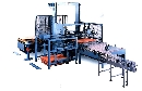 Depalletizer provides container stability.