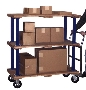 Platform Truck has 24 x 48 in. to 36 x 72 in. platforms.