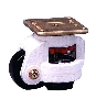 Leveler allows equipment movement after installation.