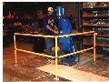 Safety Railings can be assembled quickly.