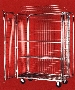 Security Cart has double doors.