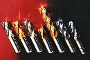 End Mills machine broad range of materials.