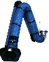 Fume Extraction Arm suits heavy duty use.