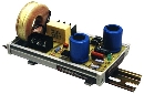 Surge Suppressor fits on DIN rail.
