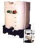 All-Plastic IBC replaces steel cage units.