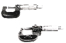 Screw Micrometers measure materials up to 1.000 in. thick.
