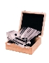 Machine Tool Accessory Kits come packaged in wooden case.